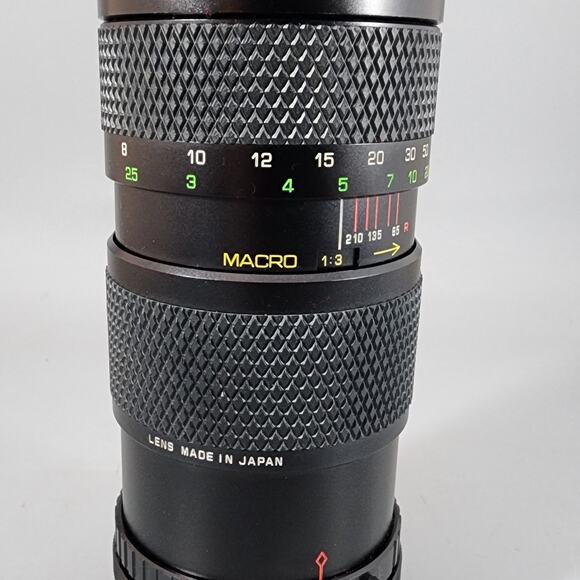 Quantaray 85-210mm f/3.8 FD-Mount Manual Focus Zoom Lens Macro w/Case + 2X Conv - Picture 6 of 11